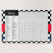 Puzzle Thème de course (Horizontal)