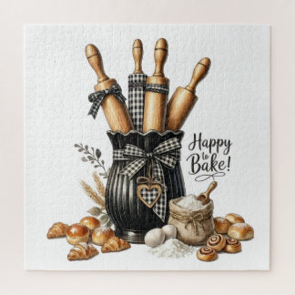 Puzzle Thème de décoration murale pour la pâtisserie à l'