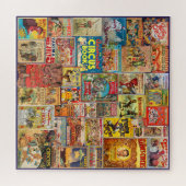Puzzle THÈME DES ILLUSTRATIONS DE CIRQUE vintage (Horizontal)
