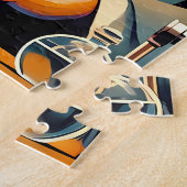 Puzzle Thème Gangster Martini de l'ère spatiale Las Vegas (Côté)