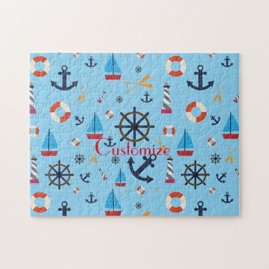 Puzzle Thème nautique Thunder_Cove  (Horizontal)