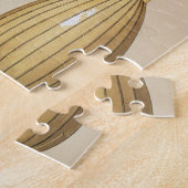 Puzzle Theorbo, fait par Giovanni Krebar, Padoue, 1629, (Côté)