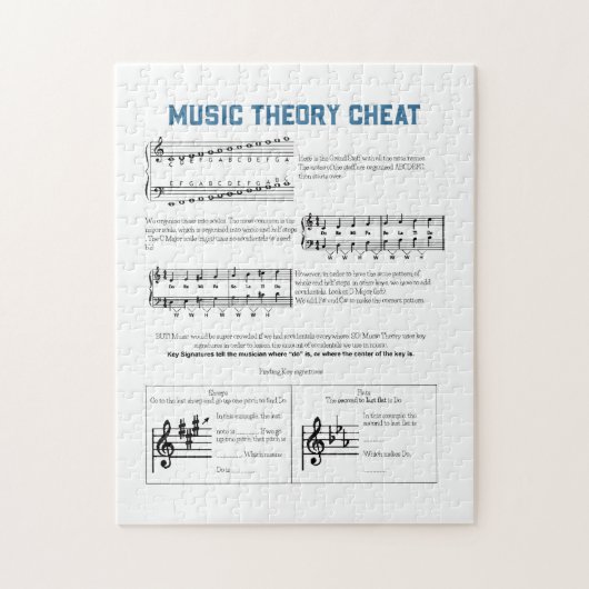 Puzzle Théorie musicale (Vertical)