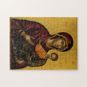 Puzzle Theotokos et le Christ Enfant, Emmanuel Lampardos (Horizontal)
