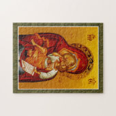 Puzzle Theotokos et le Christ enfant orthodoxe icône chré (Horizontal)