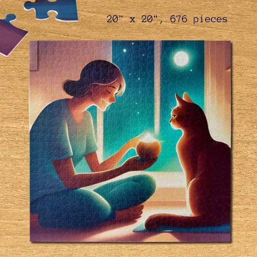 Puzzle thérapeute du chat
