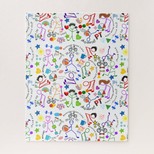 Puzzle Thérapie physique (Vertical)