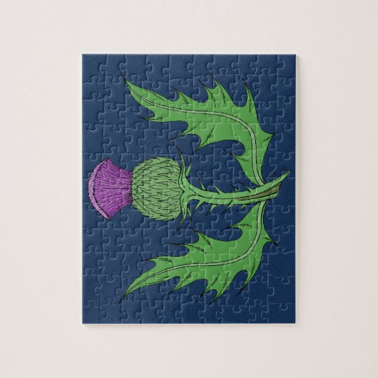 Puzzle Thistle (Vertical)