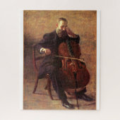 Puzzle Thomas Eakins peinture, The Cello Player, (Vertical)