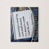 Puzzle Thomas Edison Citation Inspirationnelle "Opportuni (Vertical)