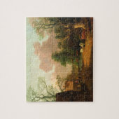 Puzzle Thomas Gainsborough | un paysage avec des figures, (Vertical)