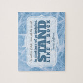 Puzzle Thomas Jefferson Citation Inspirationnelle "Princi (Vertical)