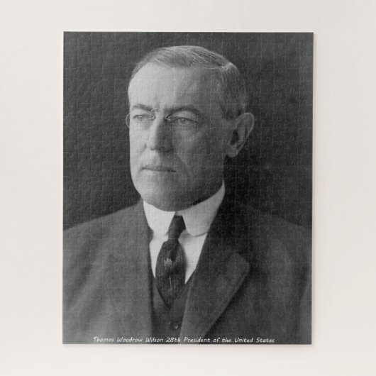 Puzzle Thomas Woodrow Wilson 28e président de l'Amérique (Vertical)