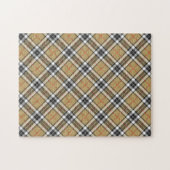 Puzzle Thomson Camel Clan Tartan Plaid Motif (Horizontal)