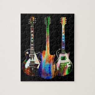Puzzle Three Guitars