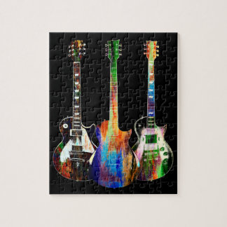 Puzzle Three Guitars
