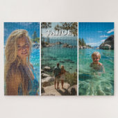 Puzzle Three Vertical Strip Boho Photo 20x30 (Horizontal)