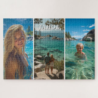 Puzzle Three Vertical Strip Boho Photo 20x30