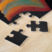 Puzzle Three Wise Men Abstract Holy Night Christmas  (Côté)