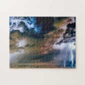 Puzzle Thunder Storms Californie. (Horizontal)