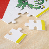 Puzzle Tibet & Lions de Neige, drapeau tibétain - L'Himal (Côté)