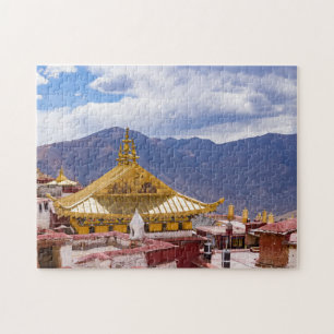 Puzzle Tibet - Monastère bouddhiste de Ganden