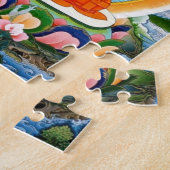 Puzzle Tibétain Thangka Prabhutaratna Bouddha (Côté)