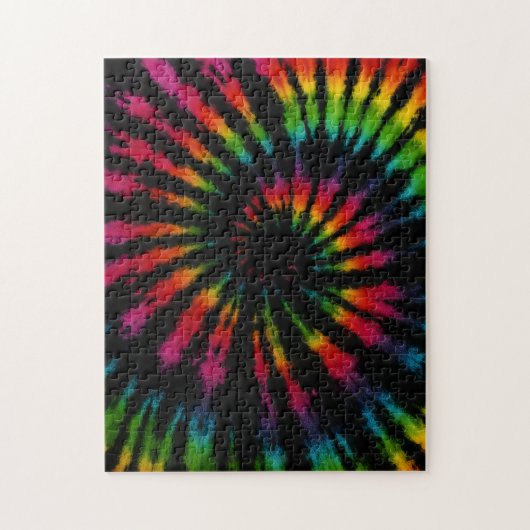 Puzzle Tie Dye (Vertical)