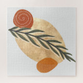 Puzzle Tige Verte Boho (Horizontal)