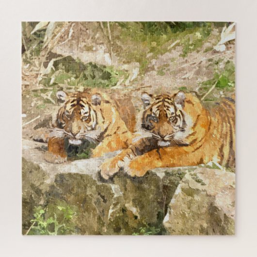 Puzzle Tiger 001 par JAMFoto (Vertical)