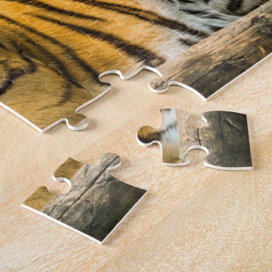 Puzzle Tiger assis (Côté)