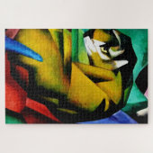 Puzzle “Tiger” by Franz Marc (Horizontal)