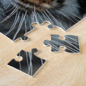 Puzzle Tiger Chat Stripes Jungle Mist Animal (Côté)