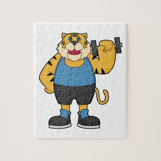 Puzzle Tiger Fitness Dumbbell (Vertical)