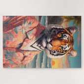 Puzzle Tiger Holiday (Horizontal)