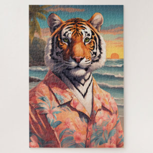 Puzzle Tiger Holiday