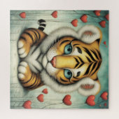 Puzzle Tiger Love 2 (Horizontal)