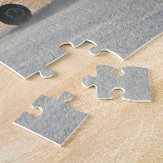 Puzzle Tiger Moth biplane avant le décollage (Côté)