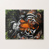 Puzzle Tiger Stare (Horizontal)