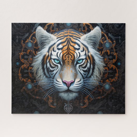 Puzzle Tiger Surreal Imaginaire Art (Horizontal)