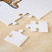 Puzzle Tigre avec ballon (Côté)