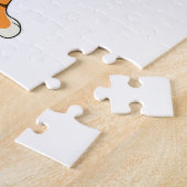Puzzle Tigre avec coeur (Côté)