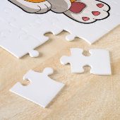 Puzzle Tigre avec coeur (Côté)