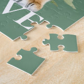 Puzzle Tigre avec Feuille (Côté)