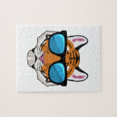 Puzzle Tigre avec lunettes de soleil (Horizontal)