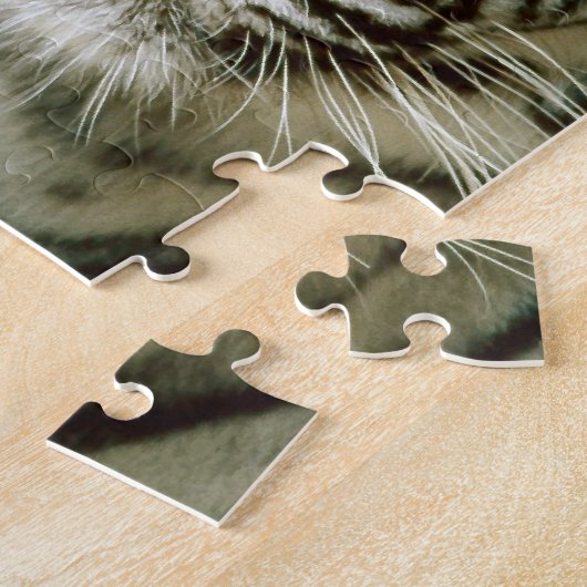 Puzzle Tigre blanc (Côté)