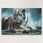 Puzzle Tigre blanc (Horizontal)