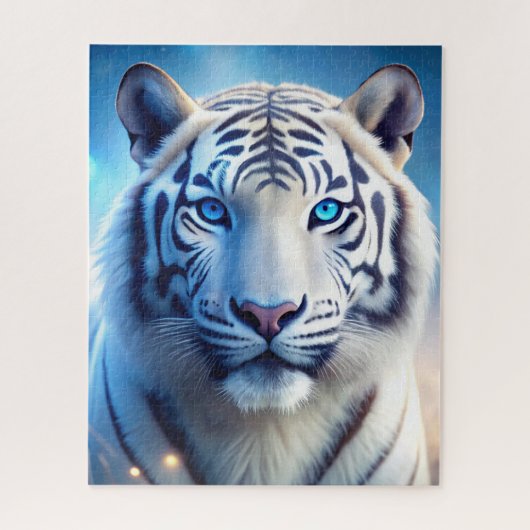 Puzzle Tigre blanc (Vertical)