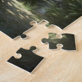 Puzzle Tigre blanc dans une forêt dense (Côté)
