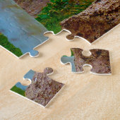 Puzzle Tigre blanc du Bengale. Gros Chats. (Côté)